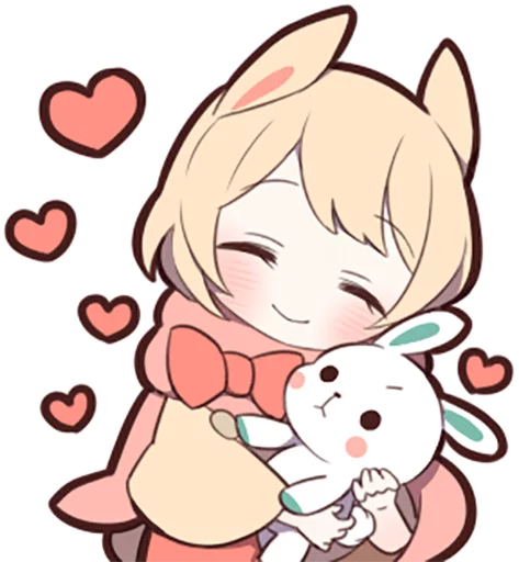 ☺️ Стикер «Sweetie Bunny» для Telegram