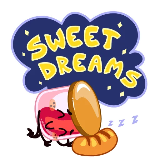 😴 Стикер «Jam» для Telegram
