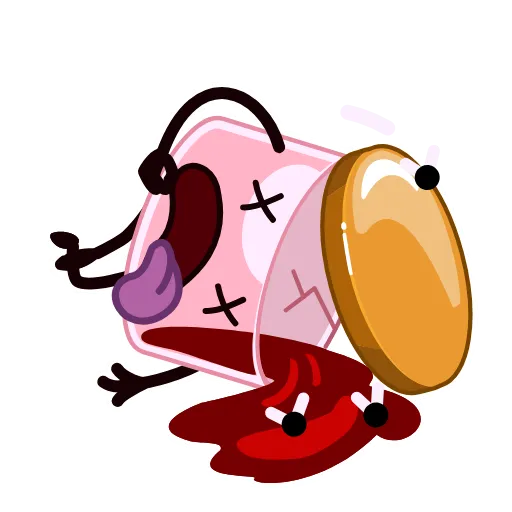 😵 Стикер «Jam» для Telegram