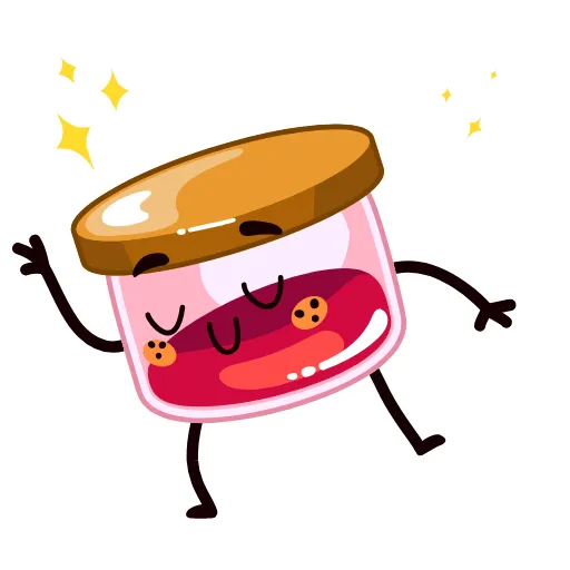 🕺 Стикер «Jam» для Telegram
