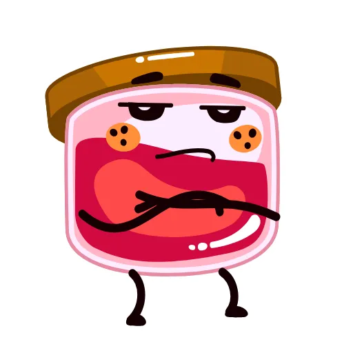 😑 Стикер «Jam» для Telegram