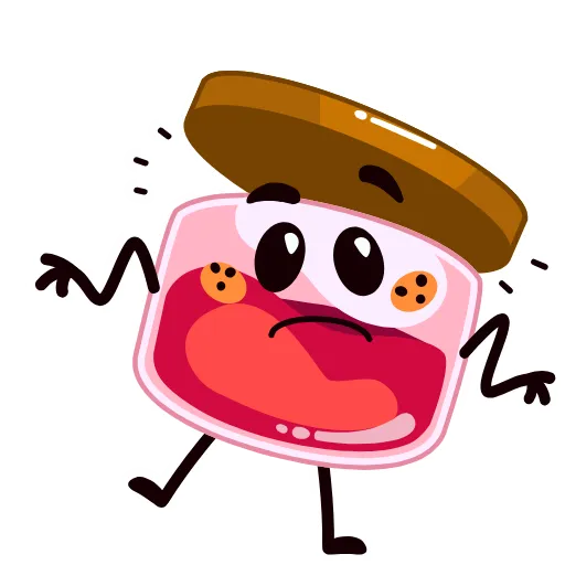 🤷‍♀️ Стикер «Jam» для Telegram