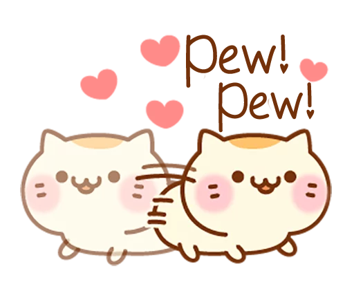 😀 Стикер «Sweet Kitty» для Telegram