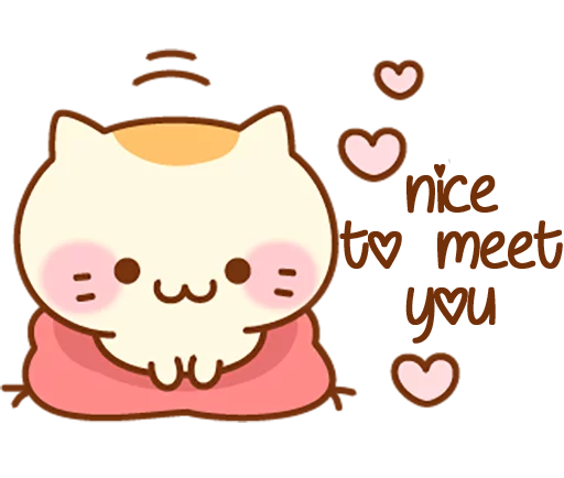 🤝 Стикер «Sweet Kitty» для Telegram