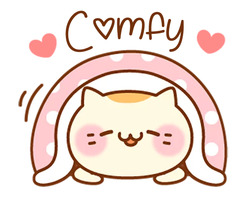 🛌 Стикер «Sweet Kitty» для Telegram