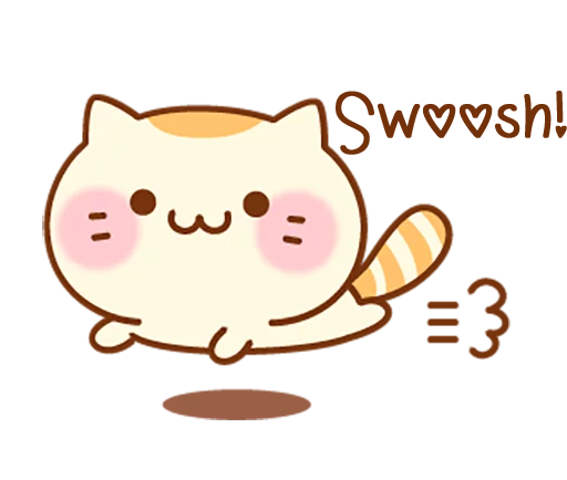 🏃 Стикер «Sweet Kitty» для Telegram