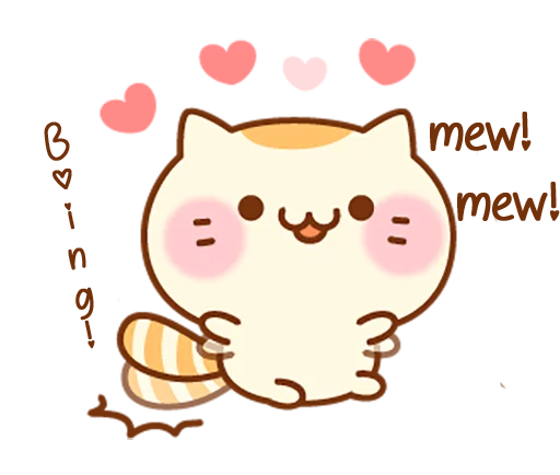 🤗 Стикер «Sweet Kitty» для Telegram