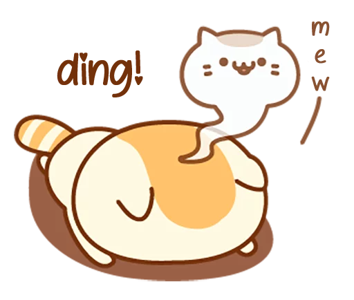 👻 Стикер «Sweet Kitty» для Telegram