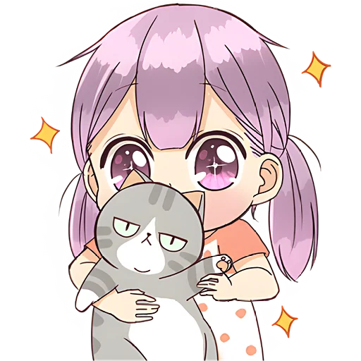 🐈 Стикер «Конфетная парочка» для Telegram