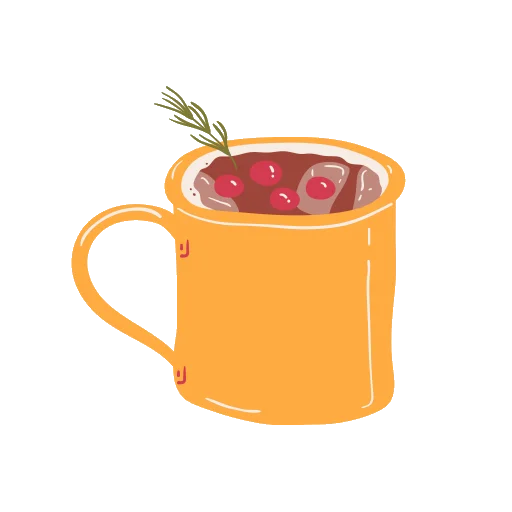 ☕️ Стикер «Домашний уют» для Telegram