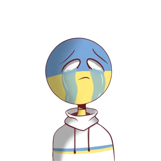 😭 Стикер «Sweet Ukraine» для Telegram