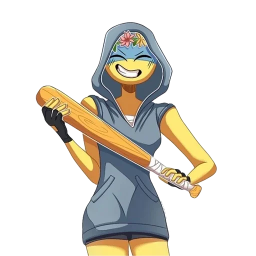 😈 Стикер «Sweet Ukraine» для Telegram