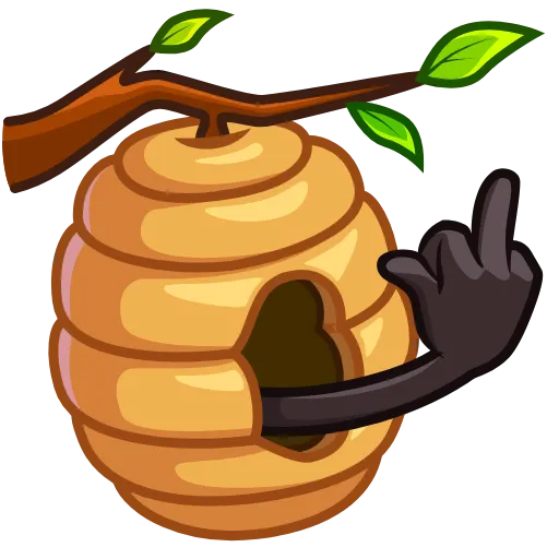 🖕 Стикер «The Beest» для Telegram