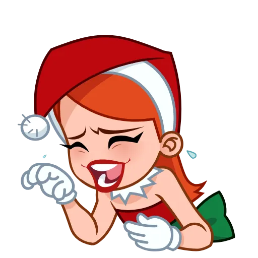 Стикерпак Sweety Santa для Telegram