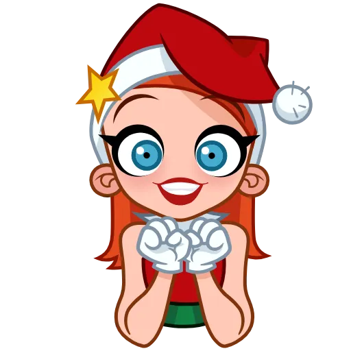 😁 Стикер «Sweety Santa» для Telegram