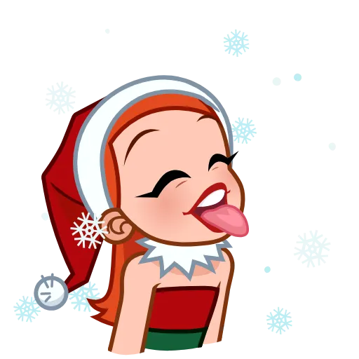 ❄️ Стикер «Sweety Santa» для Telegram