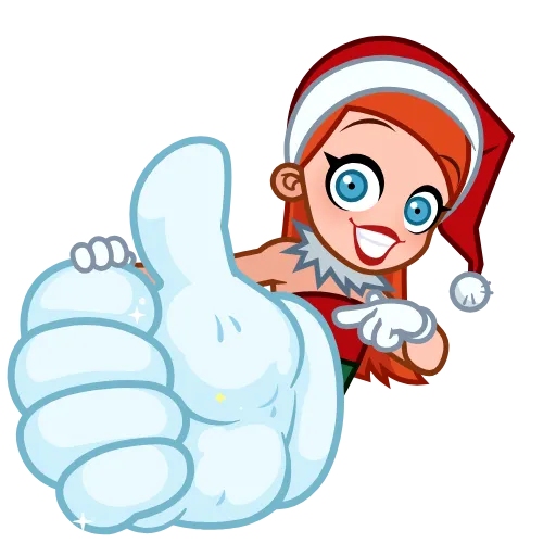 👍 Стикер «Sweety Santa» для Telegram