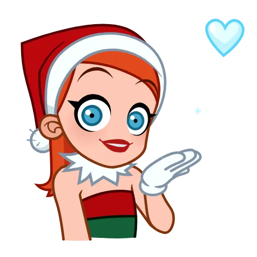 😘 Стикер «Sweety Santa» для Telegram