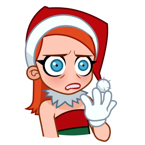 😖 Стикер «Sweety Santa» для Telegram