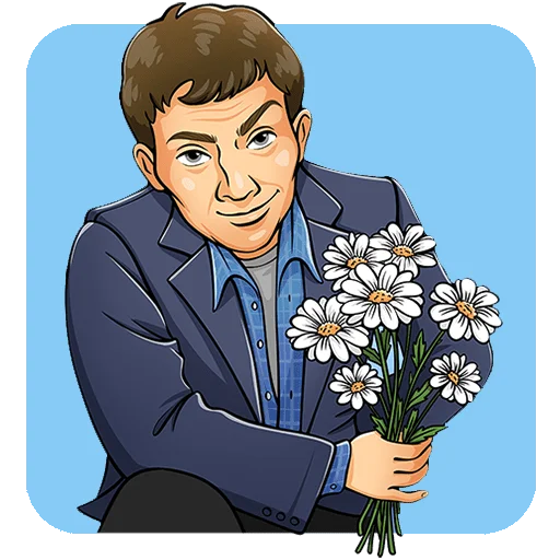 💐 Стикер «Реальные пацаны Без текста» для Telegram