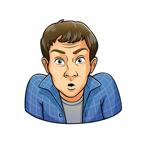 Стикерпак Реальные пацаны Без текста для Telegram
