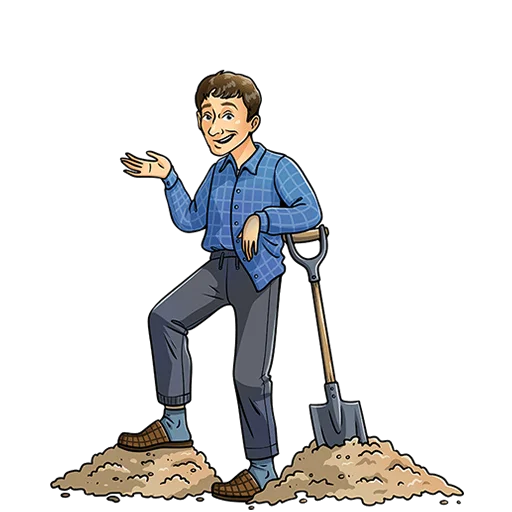 💁‍♂️ Стикер «Реальные пацаны Без текста» для Telegram