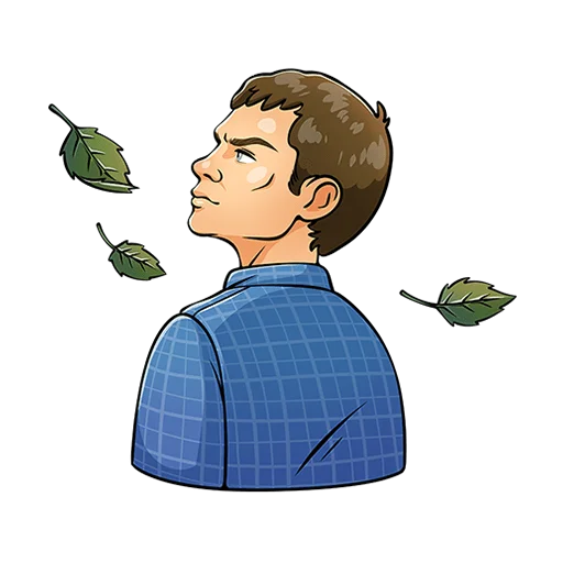 🙄 Стикер «Реальные пацаны Без текста» для Telegram