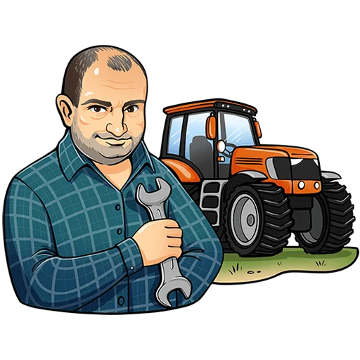 🚜 Стикер «Реальные пацаны Без текста» для Telegram