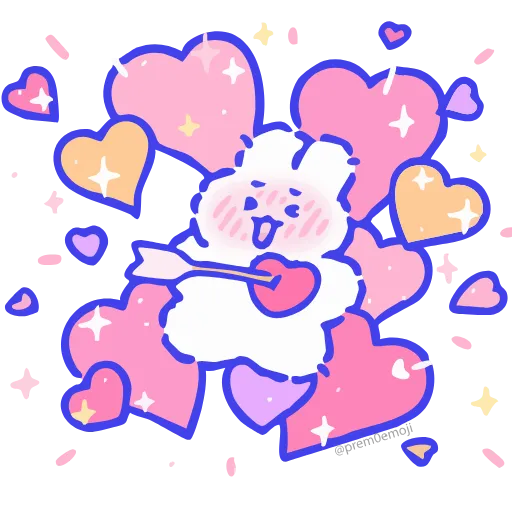 Стикер 25 Sweetie Minimong