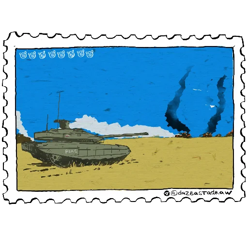 ⏫️ Стикер «SWO_Postmarks» для Telegram