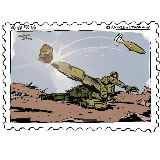 ↖️ Стикер «SWO_Postmarks» для Telegram