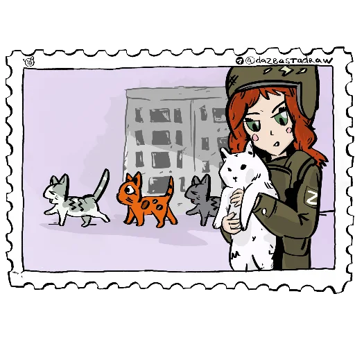 😻 Стикер «SWO_Postmarks» для Telegram