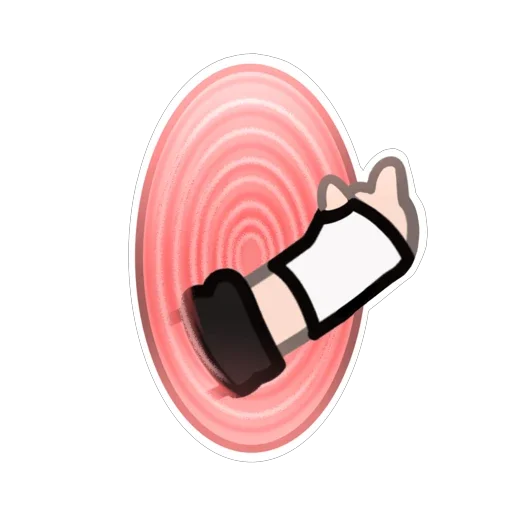 🖕 Стикер «Жопка Сáтани» для Telegram