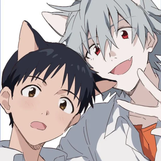 🐱 Стикер «синдзи милашка» для Telegram