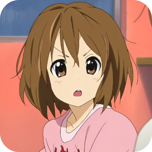 🥰 Стикер «Yui Hirasawa» для Telegram