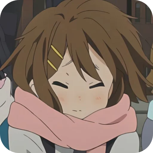 🥰 Стикер «Yui Hirasawa» для Telegram