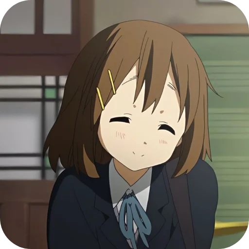 🥰 Стикер «Yui Hirasawa» для Telegram