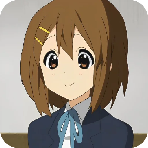 🥰 Стикер «Yui Hirasawa» для Telegram