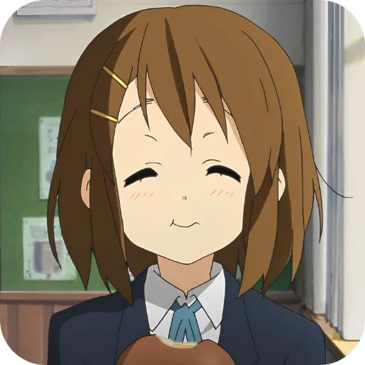 🥰 Стикер «Yui Hirasawa» для Telegram