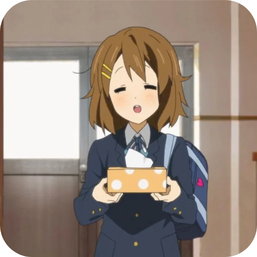 🥰 Стикер «Yui Hirasawa» для Telegram