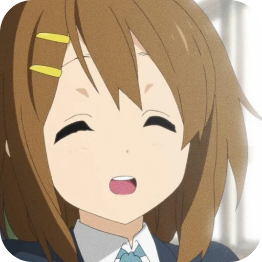 🥰 Стикер «Yui Hirasawa» для Telegram