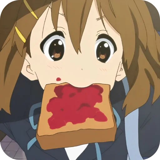 🥰 Стикер «Yui Hirasawa» для Telegram