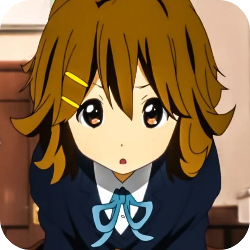 🥰 Стикер «Yui Hirasawa» для Telegram