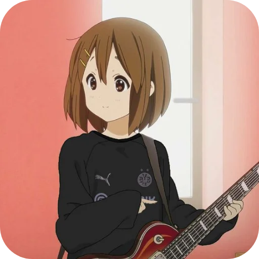 🥰 Стикер «Yui Hirasawa» для Telegram