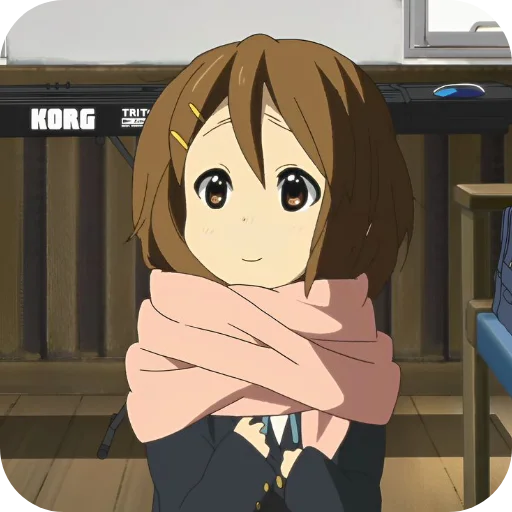 🥰 Стикер «Yui Hirasawa» для Telegram