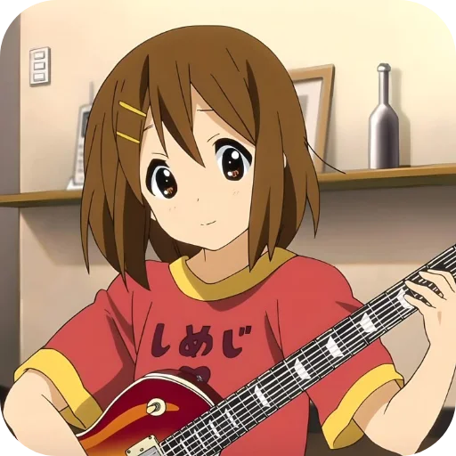 🥰 Стикер «Yui Hirasawa» для Telegram