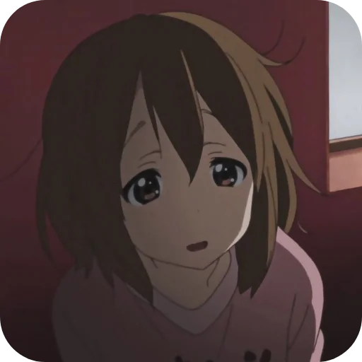 🥰 Стикер «Yui Hirasawa» для Telegram