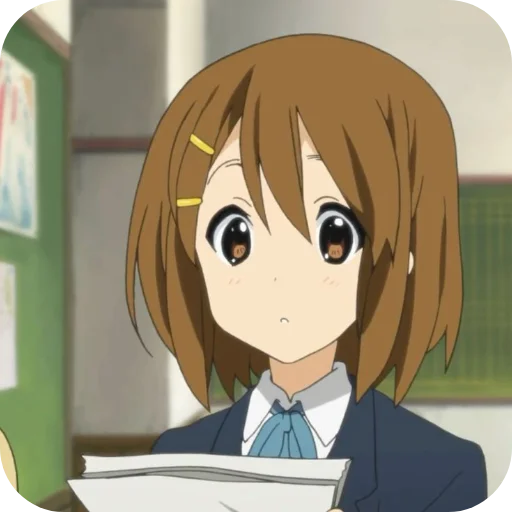 🥰 Стикер «Yui Hirasawa» для Telegram