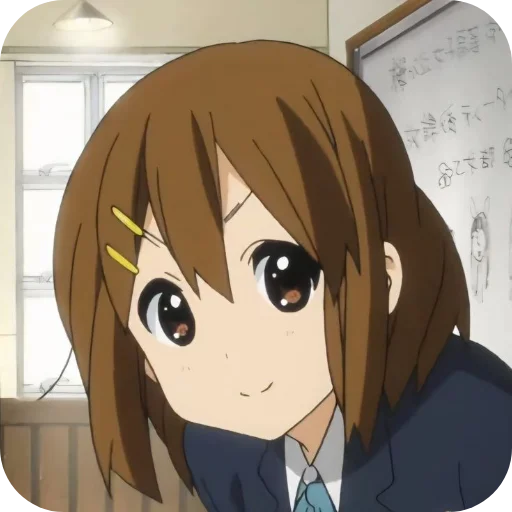 🥰 Стикер «Yui Hirasawa» для Telegram