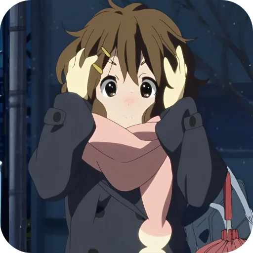 🥰 Стикер «Yui Hirasawa» для Telegram